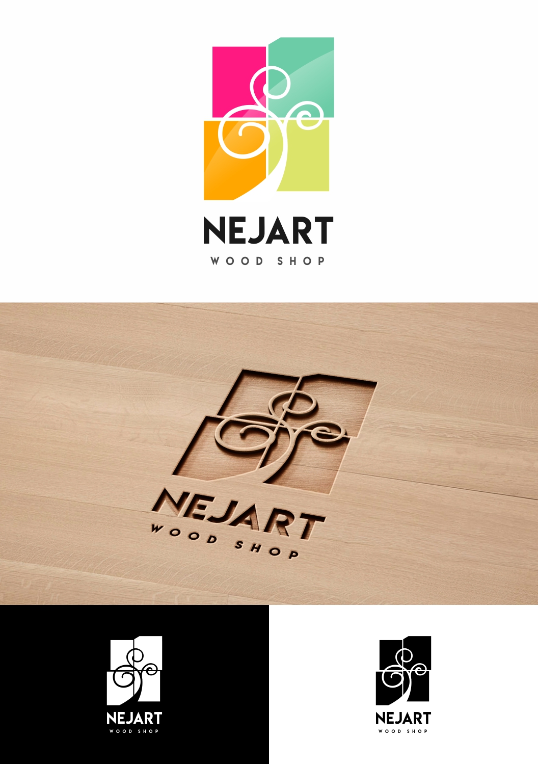 Logo Design by Exotic Blue for Nejart | Design #17894528