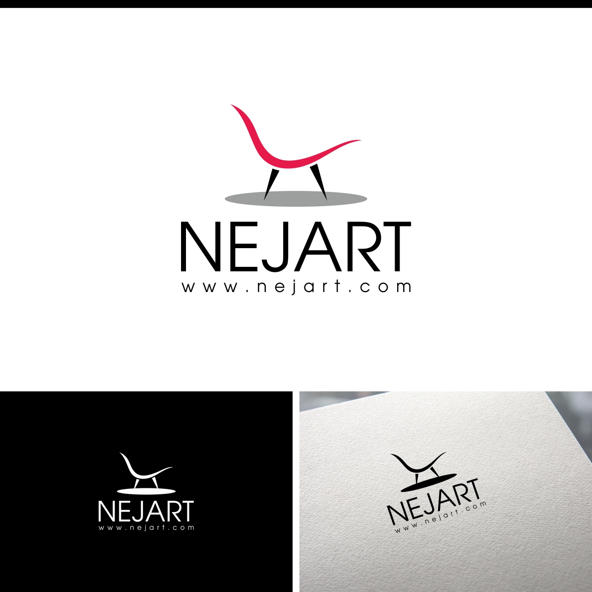 Logo Design by e-graphics for Nejart | Design #17767197