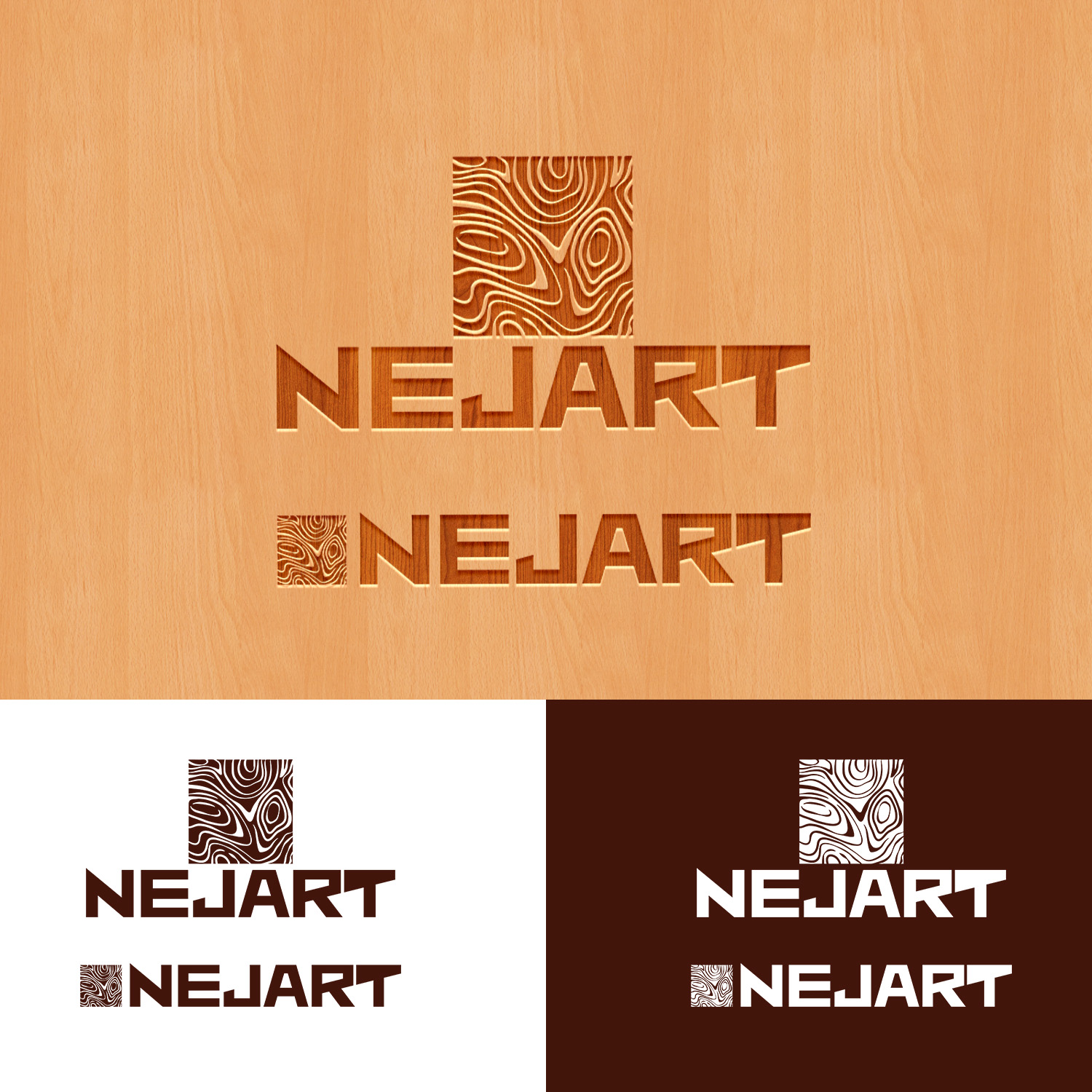 Logo Design by A t t i l a for Nejart | Design #17755496