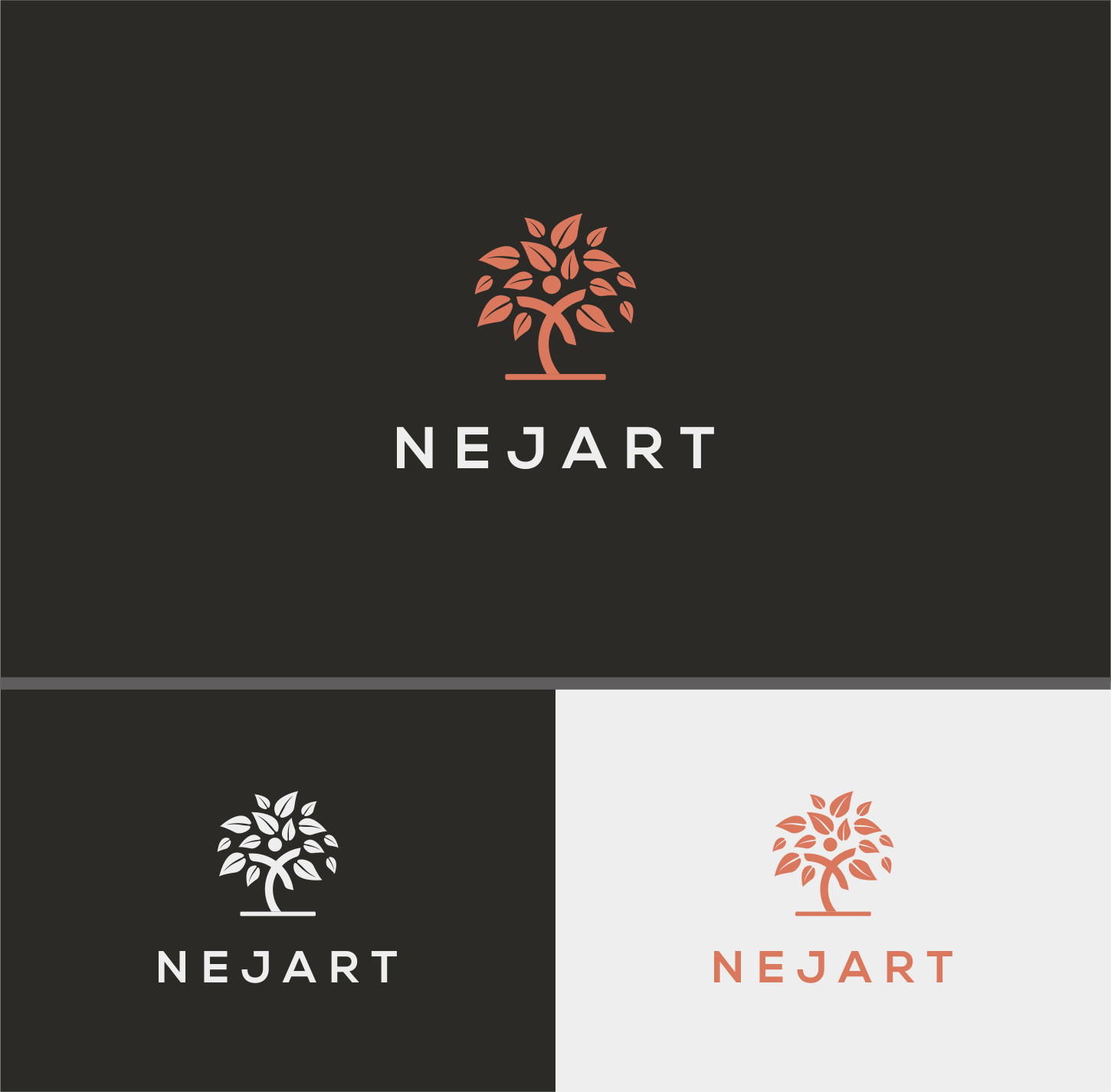 Logo Design by dumx for Nejart | Design #17822923