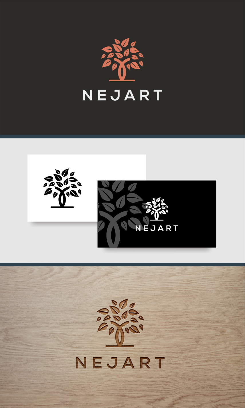 Logo Design by dumx for Nejart | Design #17974167