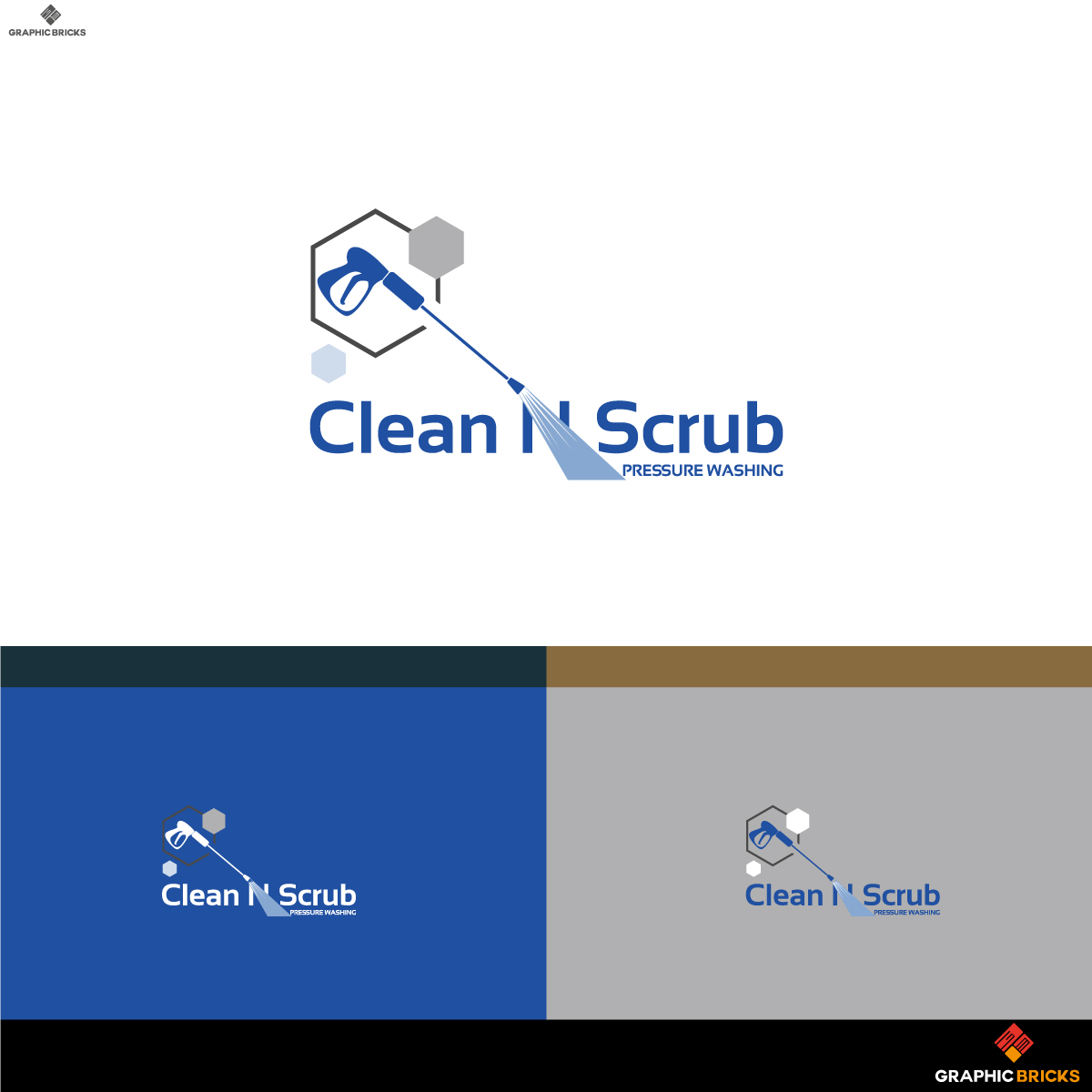 Design de Logo par Graphic Bricks pour Clean N Scrub | Design #17775052