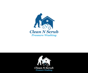 Logo Design by Isnah Logo for Clean N Scrub | Design: #17756610