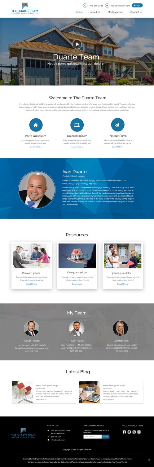 Web Design by pb for this project | Design #17767799