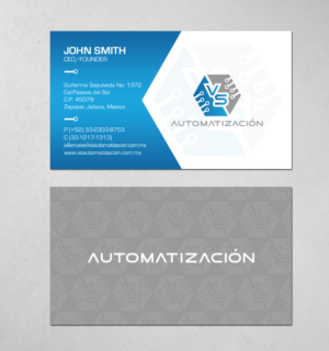 Schreibwaren-Design von chandrayaan.creative für VS Automatizacion | Design: #20164105