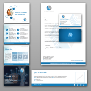 Design de Papeterie par Creative Jiniya pour VS Automatizacion | Design : #20171668