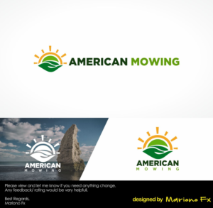 American Mowing | Logo-Design von Mariono Fx