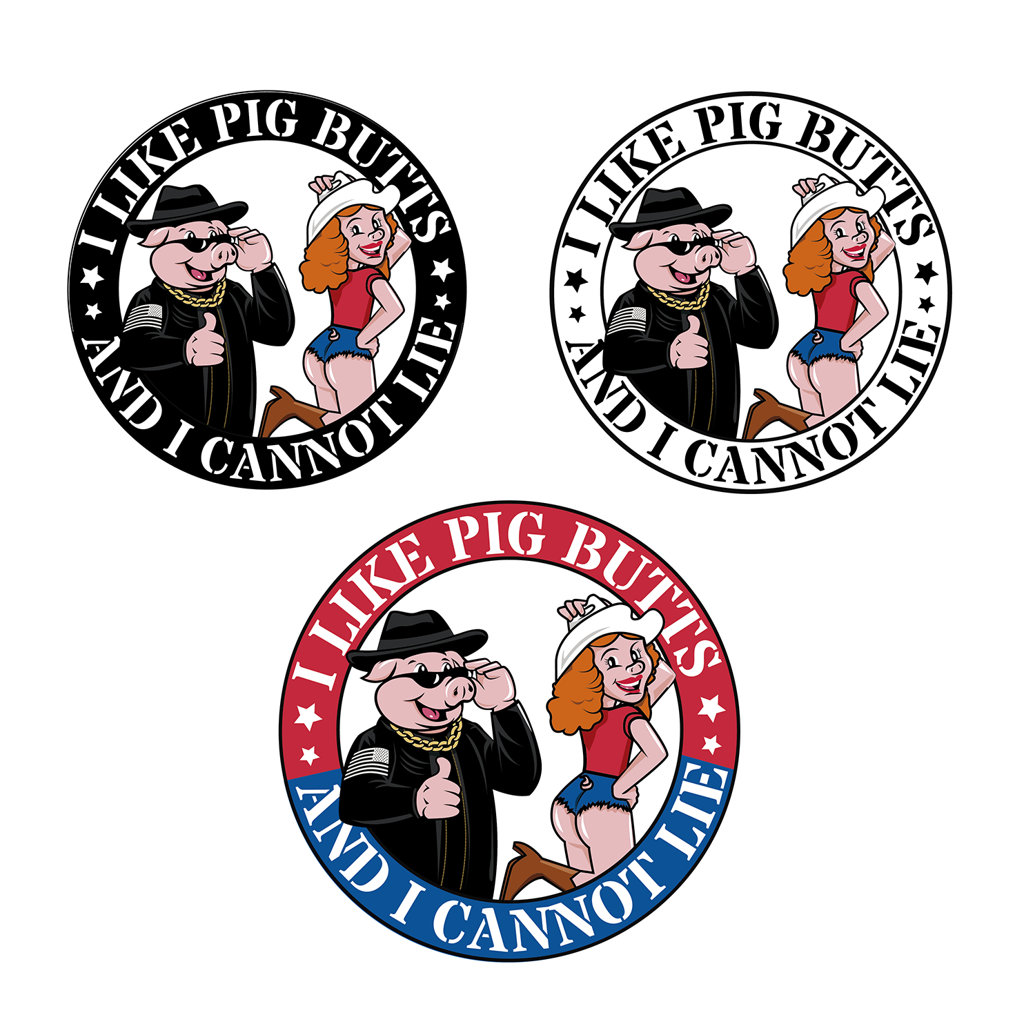 T-shirt Design by Adrian 6 for Patriotic Pig | Design #17759828