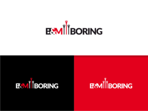 B&M Boring | Logo Design by Atvento Graphics