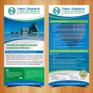 New Zealand Visa Connections Flyer | Flyer-Design von ecorokerz