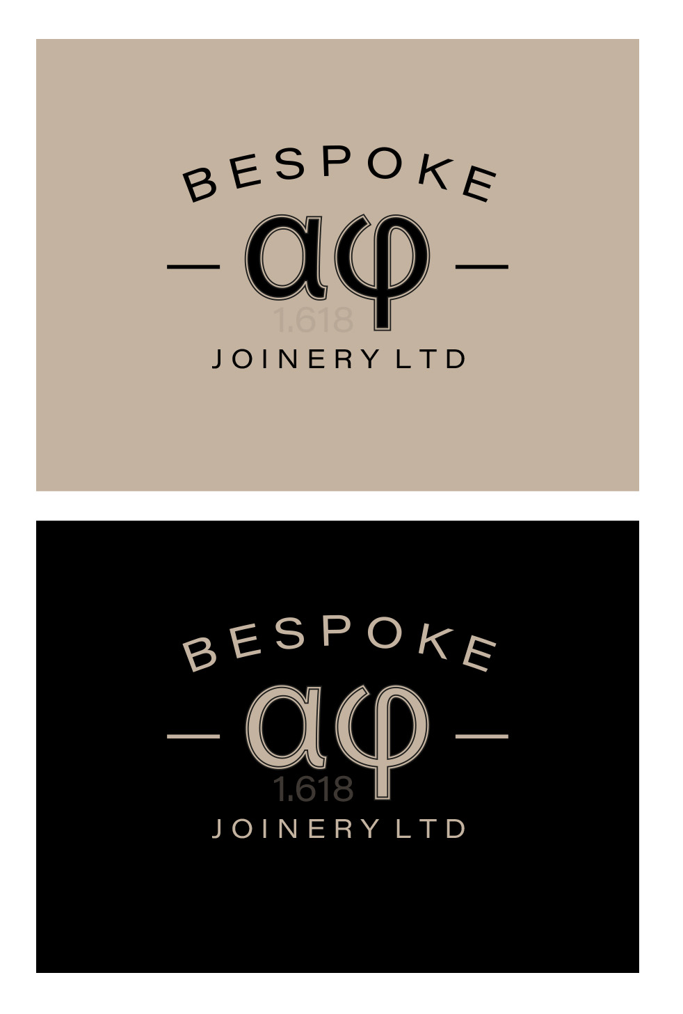 Logo Design by edgeight for AP Bespoke Joinery Ltd | Design #17794158