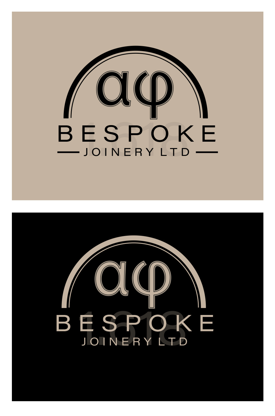 Logo Design by edgeight for AP Bespoke Joinery Ltd | Design #17794159