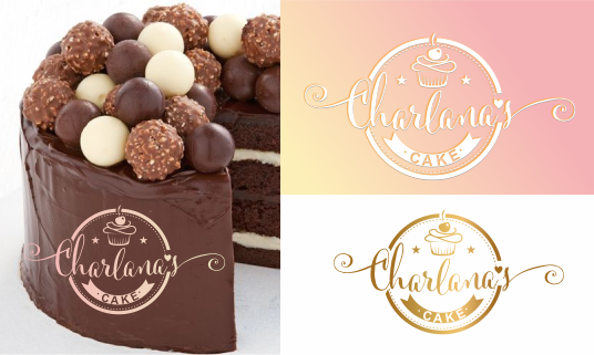 Logo Design by ciolena for Charlana's Cake | Design #17774200