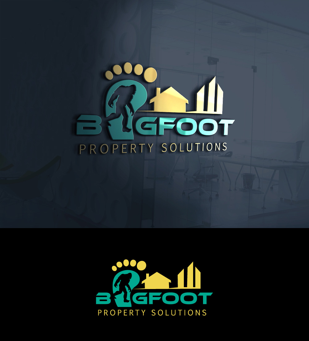 Logo-Design von nb für Bigfoot Property Solutions, LLC | Design #17789075