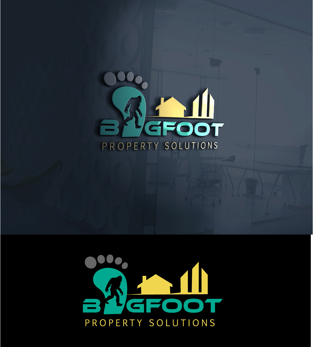 Logo-Design von nb für Bigfoot Property Solutions, LLC | Design #17794690