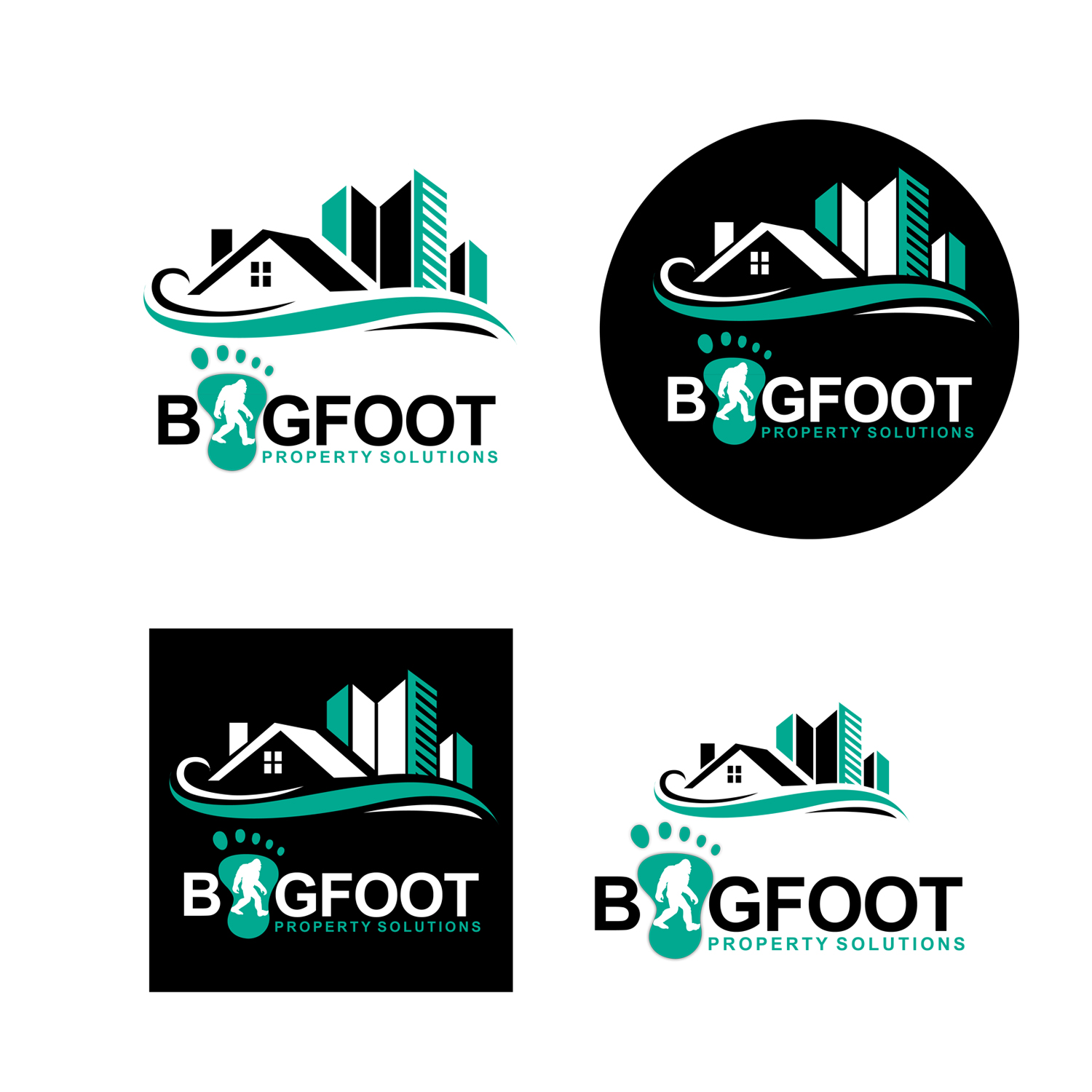 Logo Design by samanit for Bigfoot Property Solutions, LLC | Design: #17959015