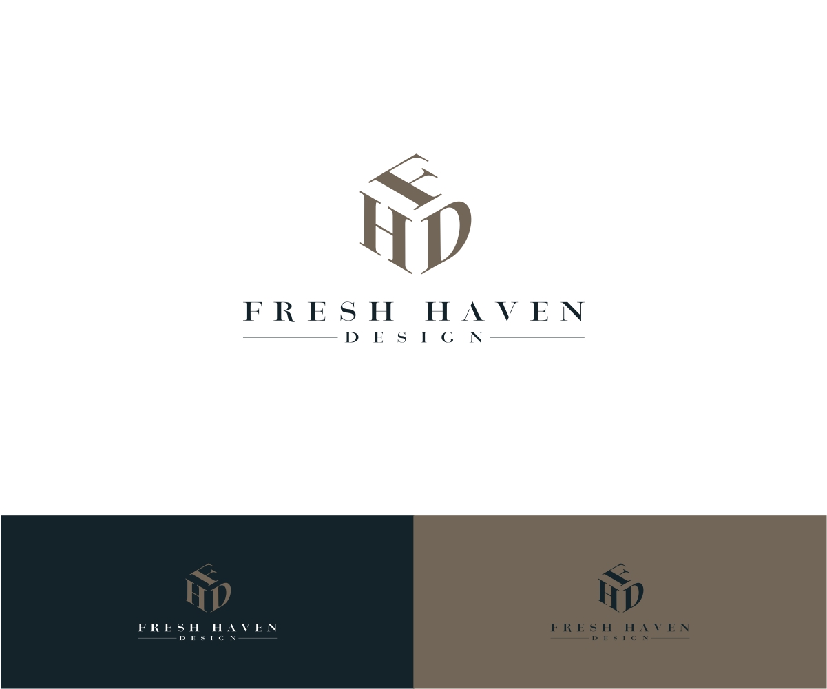 Logo Design by ace_art™ for Fresh Haven Designs | Design #17808900