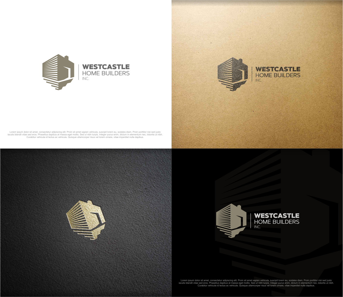 Diseño de Logo por artswolf para Westcastle Home Builders Inc. | Diseño #17810761