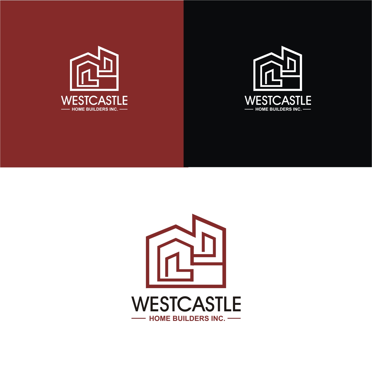 Logo Design by e-graphics for Westcastle Home Builders Inc. | Design #17767251