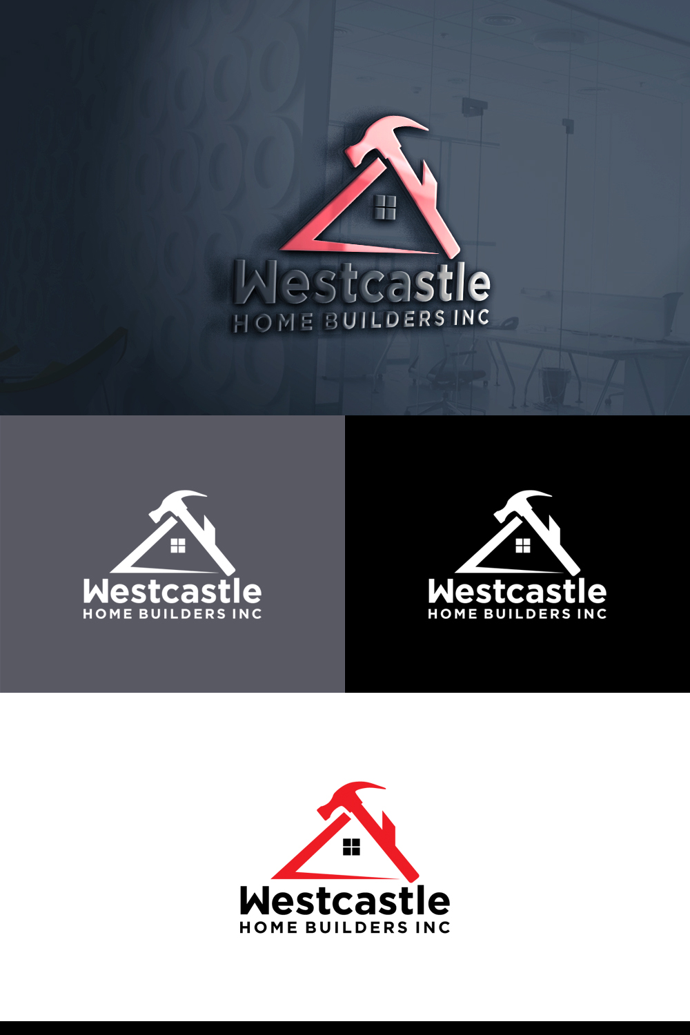 Logo Design by e-graphics for Westcastle Home Builders Inc. | Design #17767252