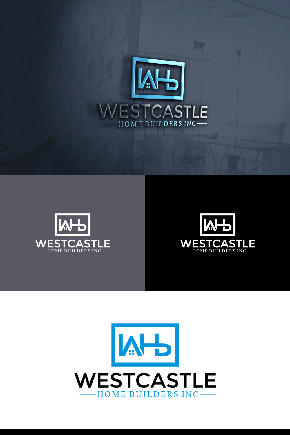 Logo Design by e-graphics for Westcastle Home Builders Inc. | Design #17767253
