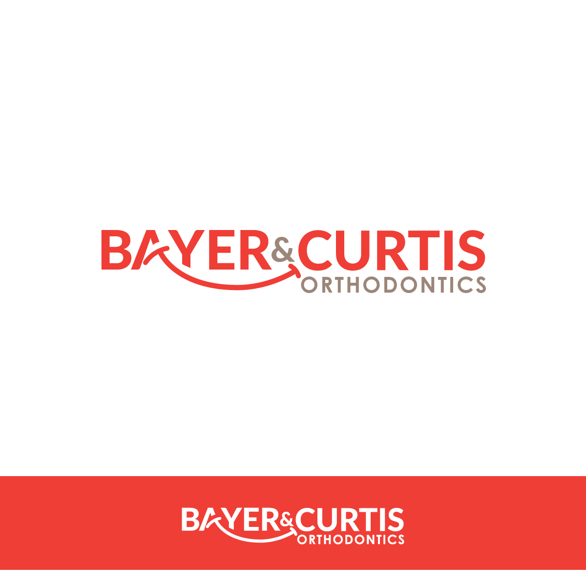 Logo Design by Joe designs for Bayer and Curtis Orthodontics | Design #17769941
