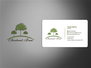 Chestnut Brae | Diseño de Logo y Tarjeta de Presentación por MT