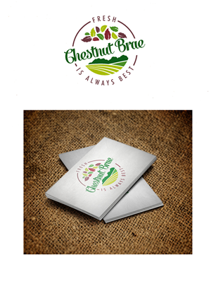 Chestnut Brae | Diseño de Logo y Tarjeta de Presentación por Munchie 2