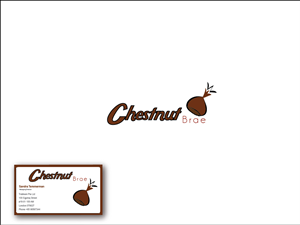 Chestnut Brae | Diseño de Logo y Tarjeta de Presentación por Alexandra