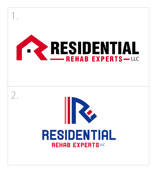 Logo Design by codopoliz.solutions for Residential Rehab Experts, LLC | Design #17766204