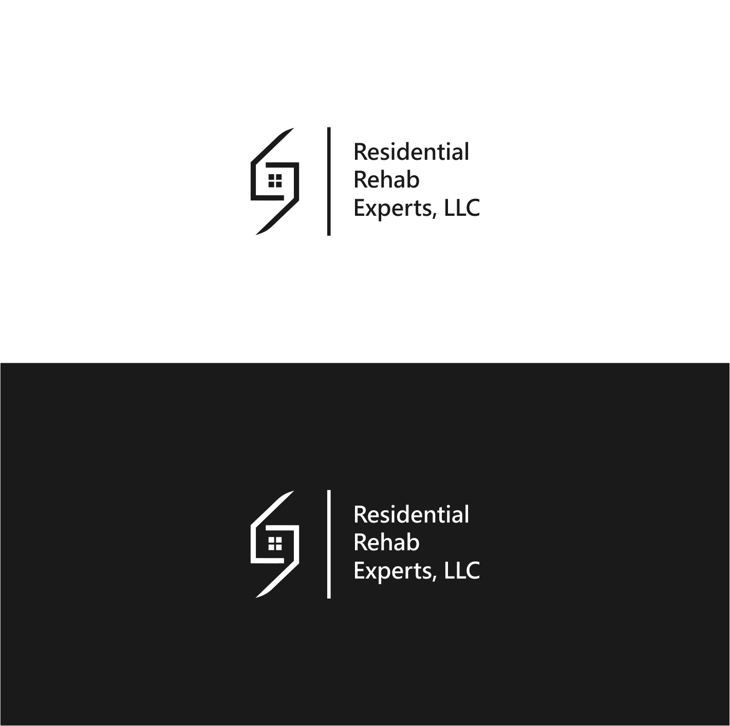 Logo Design by DyzDesign for Residential Rehab Experts, LLC | Design #17773677