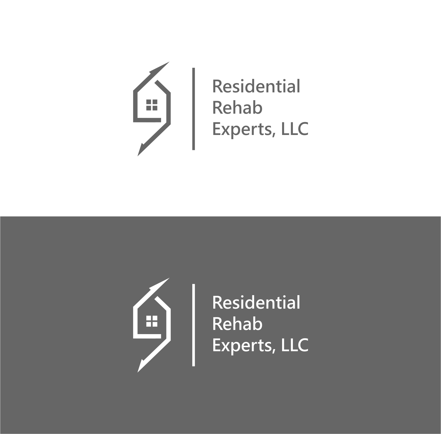Logo Design by DyzDesign for Residential Rehab Experts, LLC | Design #17773821