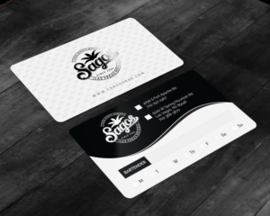 Business Card for Beach theme sports bar called SAGOS | Design de Carte de Visite par chandrayaan.creative
