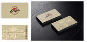 Business Card for Beach theme sports bar called SAGOS | Design de Carte de Visite par NEWVIEW