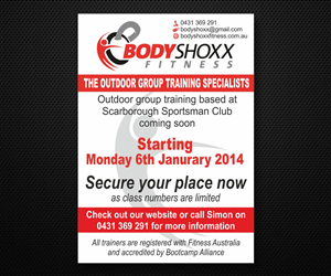 Schilder-Design von Maestroto für Bodyshoxx Fitness | Design #2754715