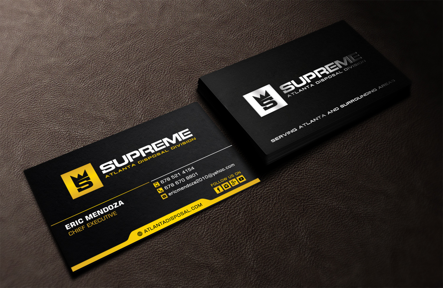 Business Card Design by Sandaruwan for supreme | Design #17823031