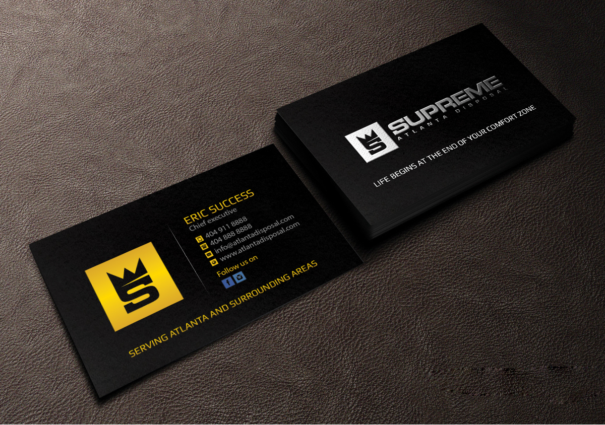 Business Card Design by Creations Box 2015 for supreme | Design #17773733