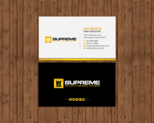 Visitenkarten-Design von chandrayaan.creative für supreme | Design: #17775006