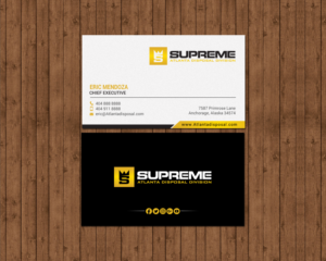Visitenkarten-Design von chandrayaan.creative für supreme | Design: #17775134