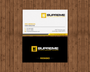 Business Card Design by chandrayaan.creative for supreme | Design: #17775135