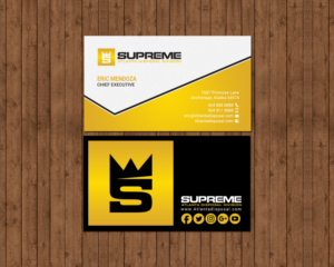 Business Card Design by chandrayaan.creative for supreme | Design: #17775137