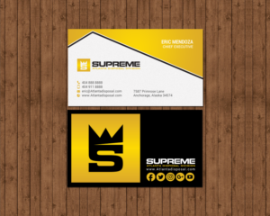 Business Card Design by chandrayaan.creative for supreme | Design: #17776620