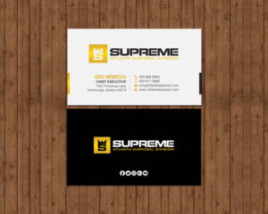 Business Card Design by chandrayaan.creative for supreme | Design: #17777429