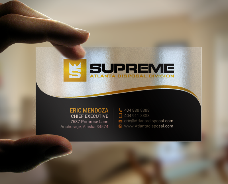 Business Card Design by chandrayaan.creative for supreme | Design #17777624