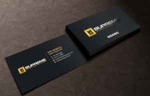 Business Card Design by chandrayaan.creative for supreme | Design: #17777626