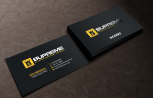 Business Card Design by chandrayaan.creative for supreme | Design: #17777627