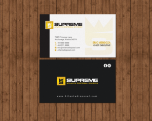 Visitenkarten-Design von chandrayaan.creative für supreme | Design: #17789370