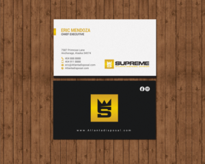 Visitenkarten-Design von chandrayaan.creative für supreme | Design: #17789380