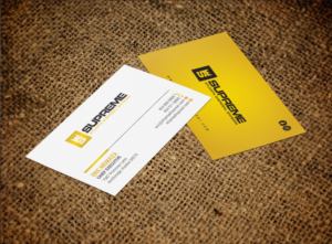 Visitenkarten-Design von chandrayaan.creative für supreme | Design: #17789388