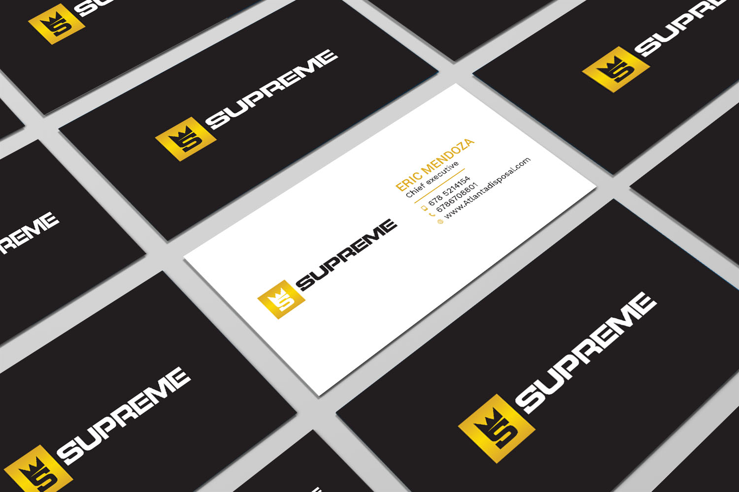 Business Card Design by Tripti Ranjan Gain for supreme | Design #17773028